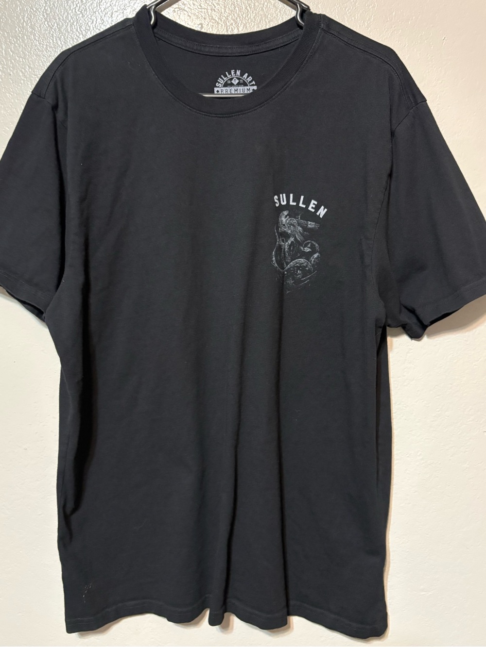 Men’s Sullen Art Collective Black Graphic Crewneck Tee - Size XL